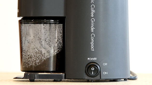 V60 電動コーヒーグラインダーコンパクト｜コーヒー関連｜耐熱ガラスのHARIO（ハリオ）