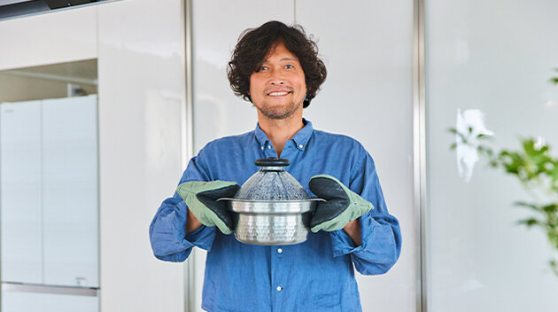 フタがガラスのIH対応ご飯釜 雪平｜調理器具・卓上関連｜耐熱ガラスの