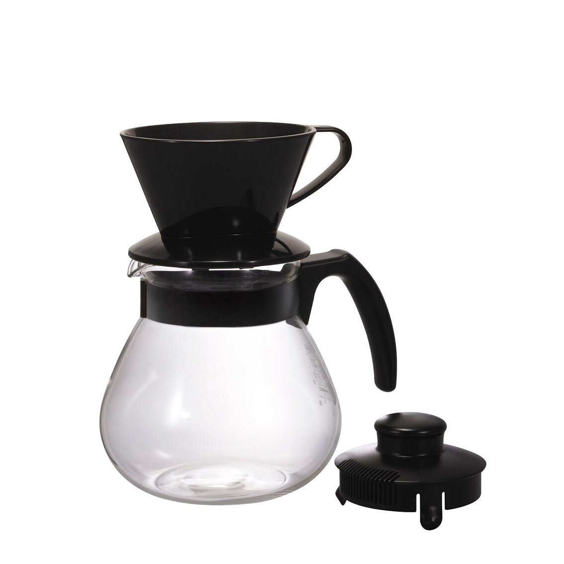 V60コーヒーサーバー02 セット｜コーヒー関連｜耐熱ガラスのHARIO（ハリオ）