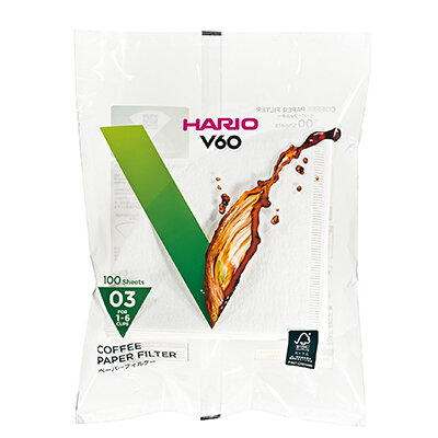 V60用ペーパーフィルター｜コーヒー関連｜耐熱ガラスのHARIO