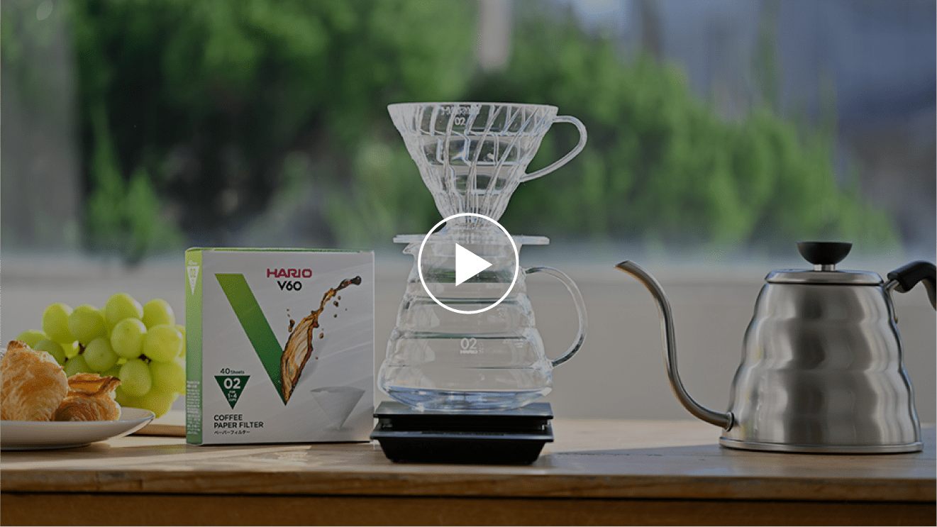 V60の基本的な使い方・淹れ方をご紹介します